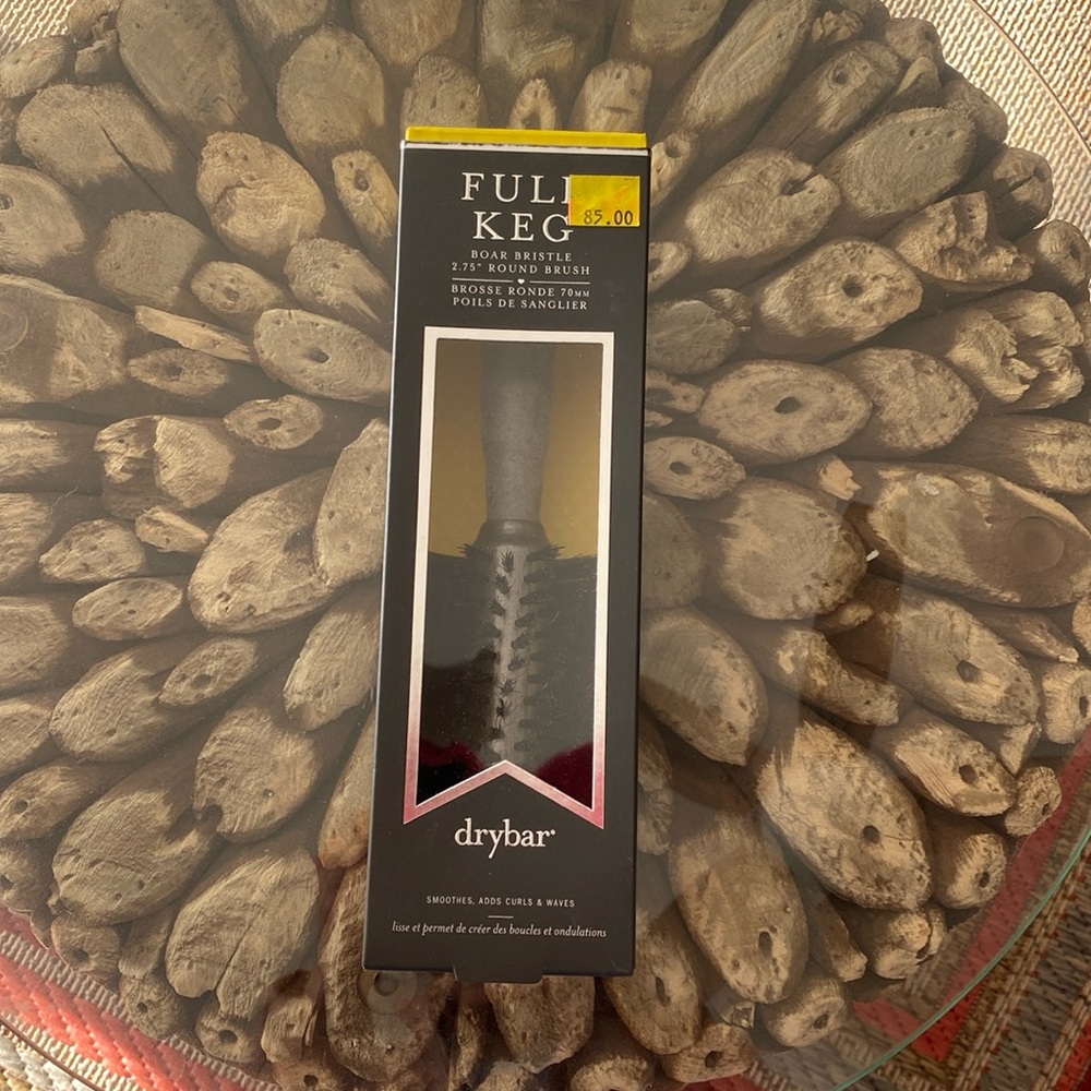 Full Keg boar bristle round brush